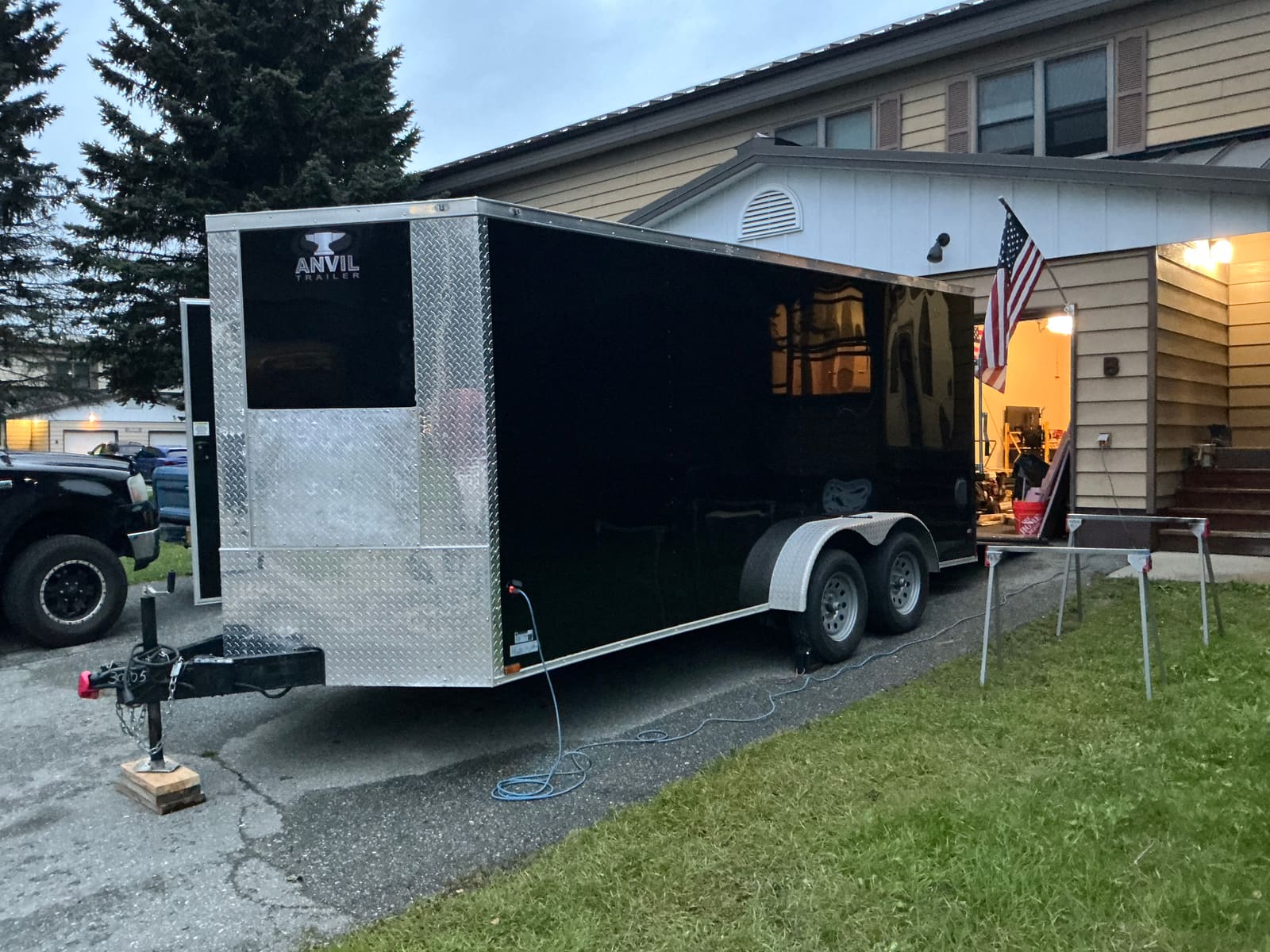 7x16 Enclosed Trailer for rent in Scarborough, ME (photo 1 of 3)
